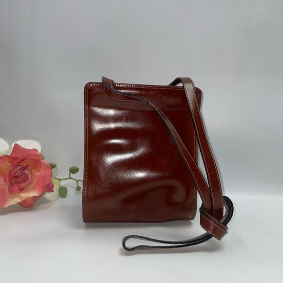 Cristian Leather Shoulder Bag - Picture 1 of 10